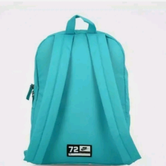 Nike Classic Backpack School Bag Gym Bag Teal Pink Girls - Picture 7 of 7